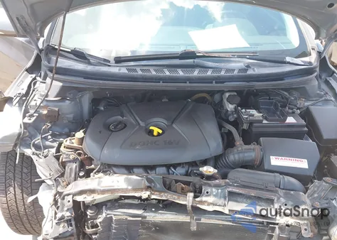 2013 Hyundai Elantra Limited from USA, damaged, VIN 5NPDH4AEXDH203224